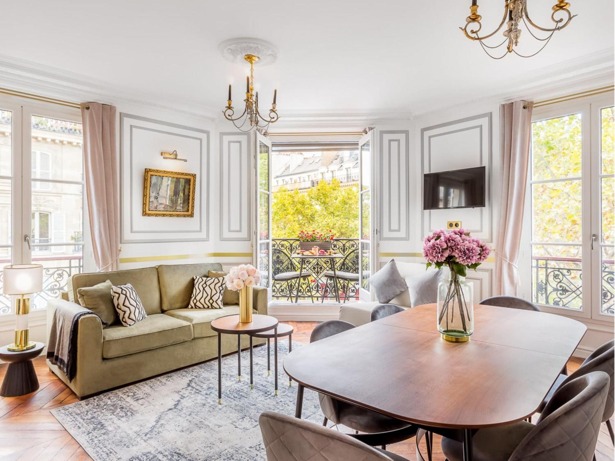 Luxury 2 Bedroom With Balcony - Louvre&notre Dame